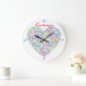 Teach Peace Heart Thunder_Cove Grote Klok (Huis)