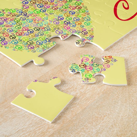 Teach Peace Heart Thunder_Cove Legpuzzel (Zijkant)