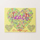 Teach Peace Heart Thunder_Cove Legpuzzel (Horizontaal)