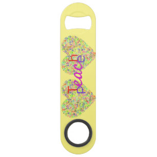 Teach Peace Heart Thunder_Cove Speed Flessenopener