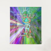 Teach Peace on Earth Wandkleed (Voorkant)