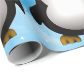 Teach Peace Penguins Cadeaupapier (Rol Hoek)