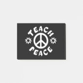 Teach Peace Post-it® Notes (Voorkant)