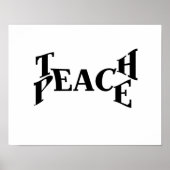 Teach Peace Poster (Voorkant)