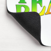 TEACH PEACE Rainbow Graphic Muismat (Hoek)