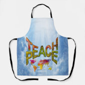 Teach Peace Schort (Voorkant)