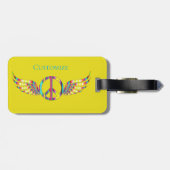 Teach Peace Thunder_Cove Bagagelabel (Achterkant horizontaal)