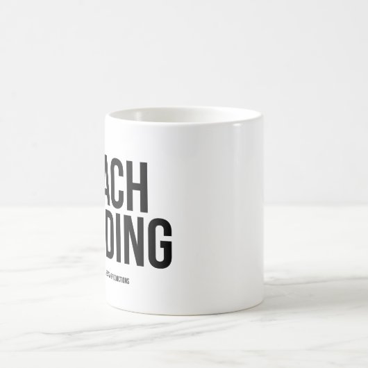 Teach Reading Coffee Mok (Center)