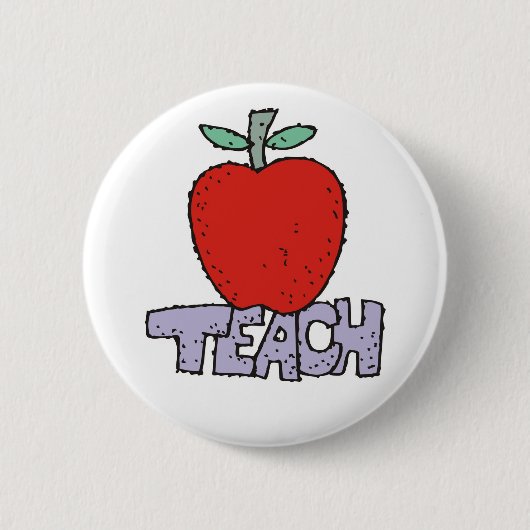 Teach. Ronde Button 5,7 Cm (Voorkant)
