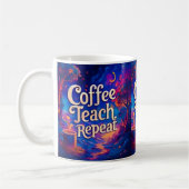 Teach Teach Repeat Mug - Enveloppe complète cadeau (Gauche)