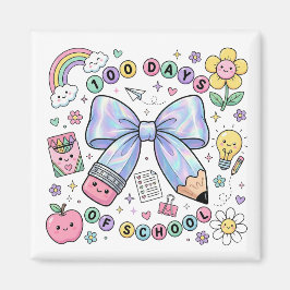 Teacher 100 Days of School Magnet  Magneet