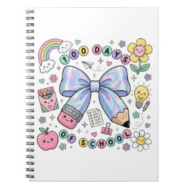 Teacher 100 Days of School Spiral Photo Notebook Notitieboek