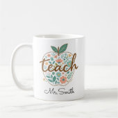 Teacher Apple Mug – Classic Red Apple (Gauche)