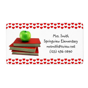 Teacher Apple sur les livres Info Étiquettes