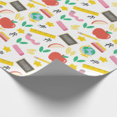 Teacher Appreciation Classroom Wrapping Paper Cadeaupapier (Hoek)