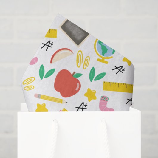 Teacher Appreciation Classroom Wrapping Paper Tissuepapier (Cadeauzakje)