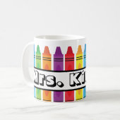 Teacher Appreciation Custom Coffee Cup Koffiemok (Voorkant links)