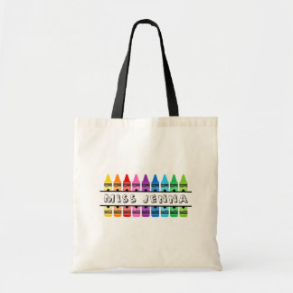 Teacher Appreciation Custom Name Canvas tas