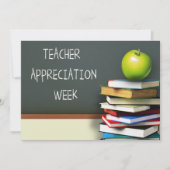 Teacher Appreciation Week Custom Bedankkaart (Voorkant)