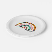 Teacher Art Teaching Is A Work Of Heart Papieren Bordje (Gekanteld)