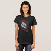 Teacher Assistant Job Title Appreciation Retro T-shirt (Voorkant volledig)