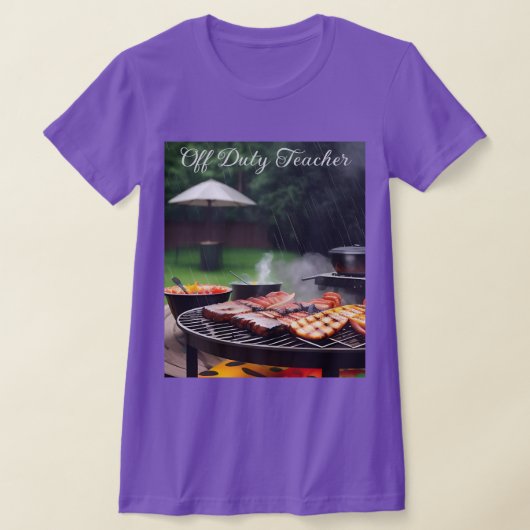 Teacher Barbecue T-shirt (Poser)