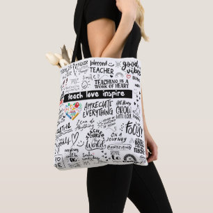 TEACHER CANVAS TAS - Leer liefde inspireren bevest
