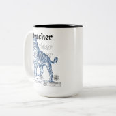 Teacher Ceramic Mug - Planting Seeds of Knowledge, (Devant gauche)