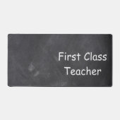 Teacher Chalkboard Design Idée cadeau (Recto)