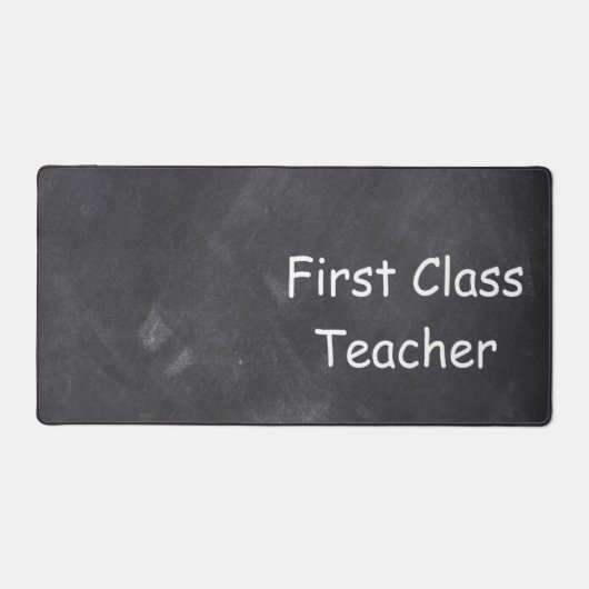 Teacher Chalkboard Design Idée cadeau (Recto)