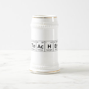 TeAcHEr Chemistry Periodic Table Element Symbols Bierpul