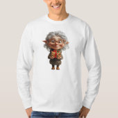 Teacher Christmas Elf Mannen T-shirt (Voorkant)