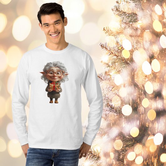 Teacher Christmas Elf Mannen T-shirt