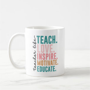 Teacher Coffee Mok Terug naar school