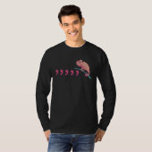 Teacher Comma Chameleon 80 s T-shirt (Voorkant volledig)