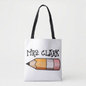 TEACHER CUSTOM CANVAS TAS (Voorkant)