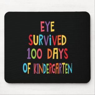 Teacher Eye overleefde 100 dagen van de kleutersch Muismat