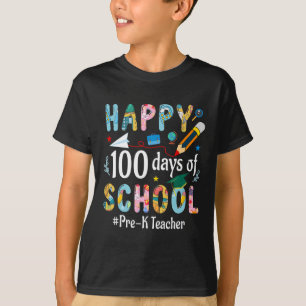 Teacher Fun 100ste schooldag T-shirt