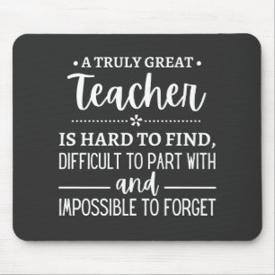 teacher Gift, A Truly Great Teacher Muismat