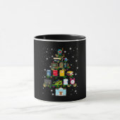 Teacher Gift Christmas tree with school related Mok (Midden)