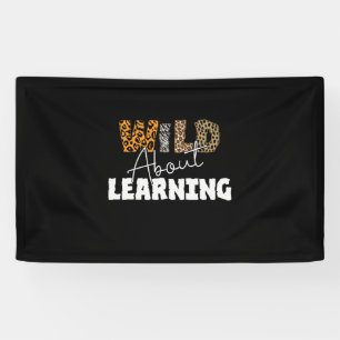 Teacher Gift Wild About Learning Spandoek