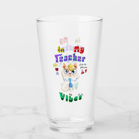 Teacher Glas (Voorkant)
