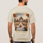 Teacher Halloween T-shirt Citrouille (Dos)