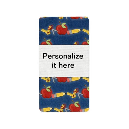 Teacher Hershey Nuggets Snoep Wrapper Labels (Voorkant)