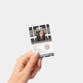 Teacher Homeschoting School Mam ID Pset Badge (Handheld)