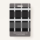 Teacher Homeschoting School Mam ID Pset Badge (Achterkant)