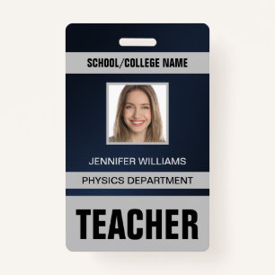 Teacher ID Kaart Badge