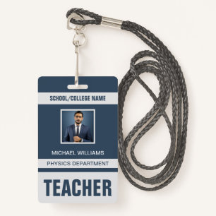 Teacher ID Kaart Badge