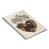 Teacher Journal Notebook | Turning Pages Heart (Côté Droit)