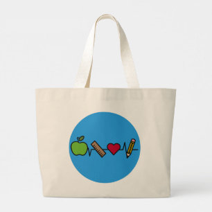Teacher Life Jumbo Tas - Hartslag van de klas